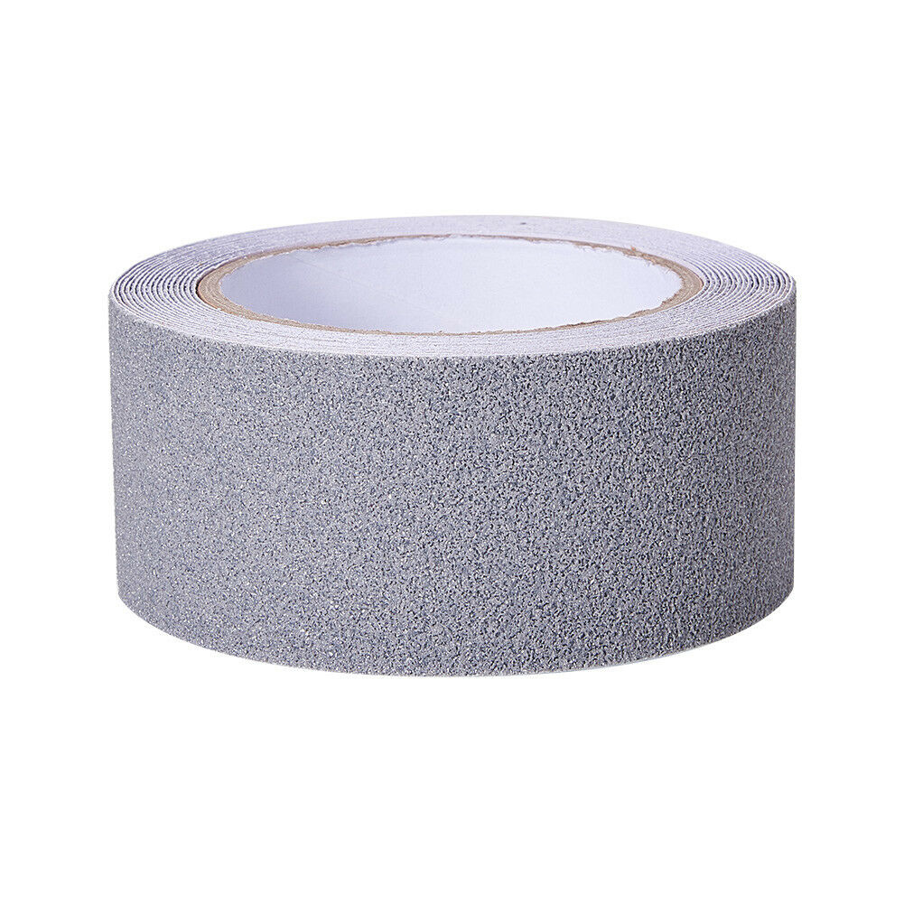 Anti Slip Safety Grip Tape, Non Skid Tread for Stairs, Steps, Floors, Caution Dangerous Zones, Indoor and Outdoor Use PVC Frosted Tape Waterproof Steps Floor Safety Sticker Strip